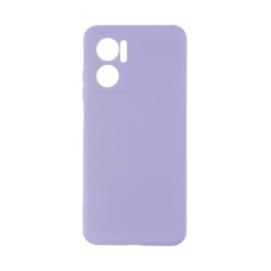 Capa de Silicone com Moldura de Câmera para Xiaomi Redmi Note 11e Roxo Capa de Silicone com Moldura de Câmera para Xiaomi Redmi Note 11e Roxo
